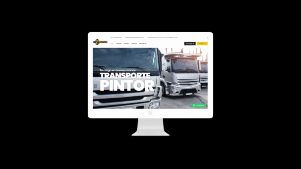 Web Corporativa Transporte Pintor - Impulso Websites