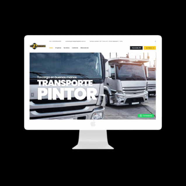 Web Corporativa Transporte Pintor - Impulso Websites