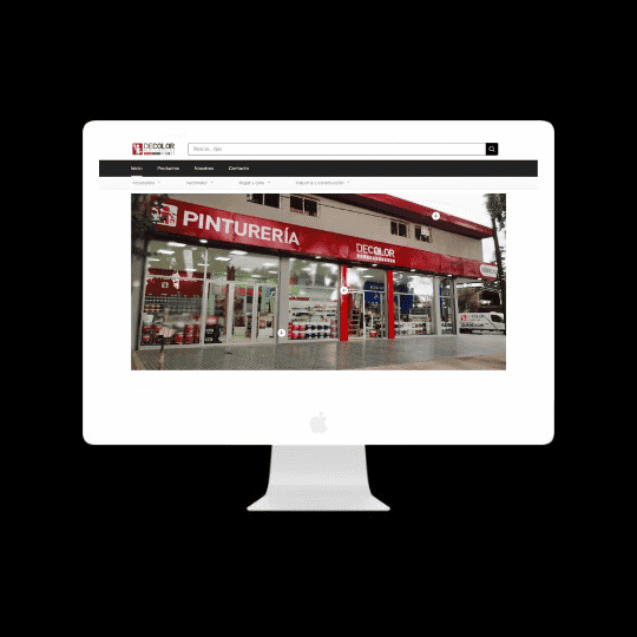 E-commerce De Color Pinturerías - Impulso Websites