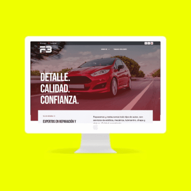 Web Corporativa Taller F3 - Impulso Websites