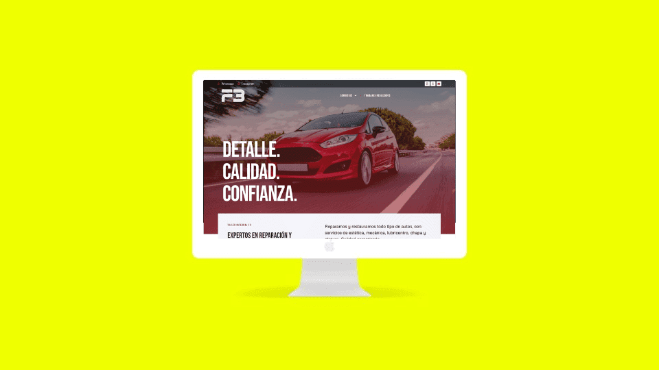 Web Corporativa Taller F3 - Impulso Websites